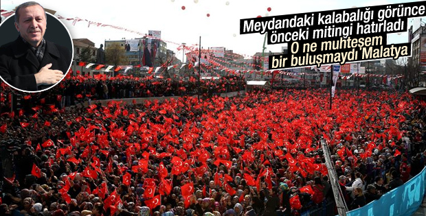 Erdoğan Malatya'da toplu açılış töreninde konuştu