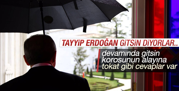 Erdoğan: Ben gidersem terör bitecekmiş..