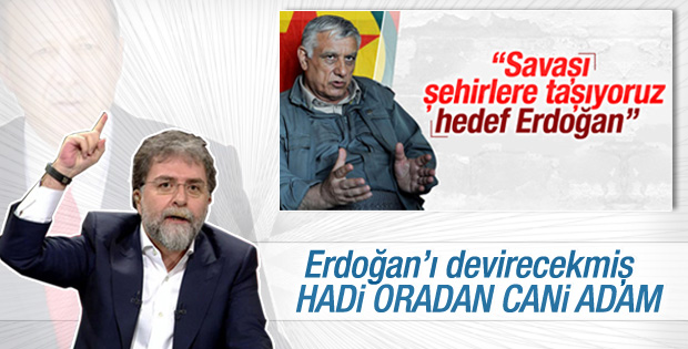 Ahmet Hakan'dan Cemil Bayık'a tepki