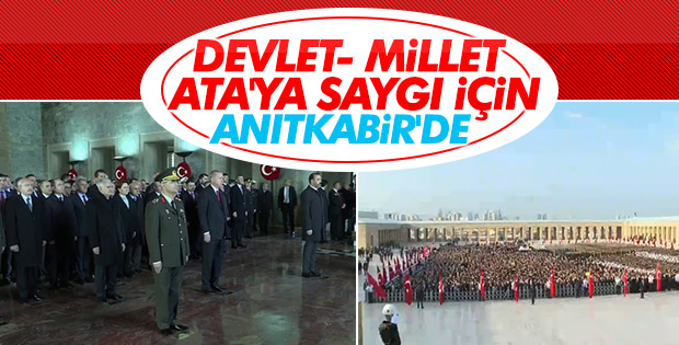 Anıtkabir'e ziyaret