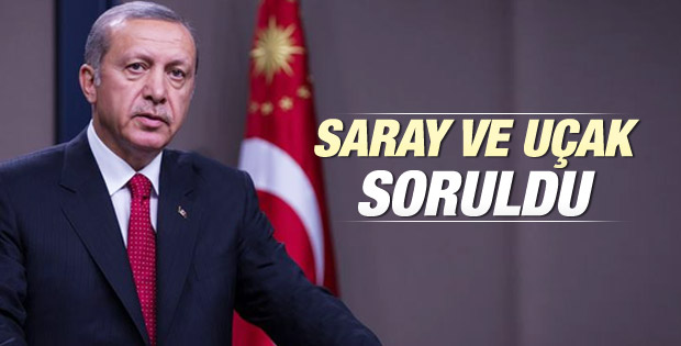 Erdoğan'dan Cumhurbaşkanlığı Sarayı açıklaması