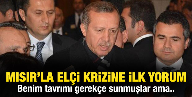 Erdoğan'dan Mısır açıklaması