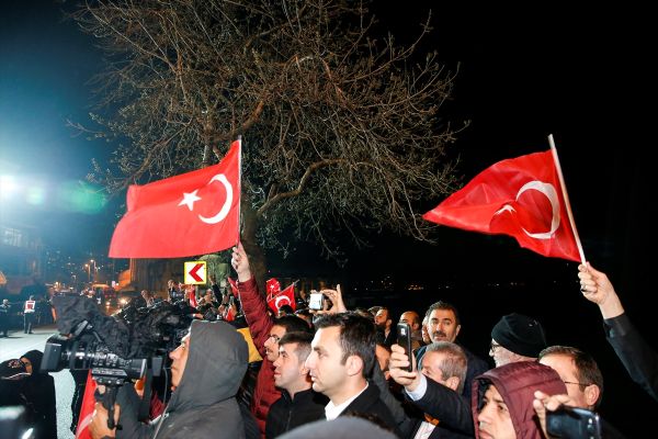 Cumhurbaşkanı Erdoğan Sarıyer'de seçimler için söz aldı