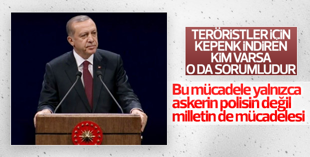 Erdoğan: Kepenk indiren esnaf bedelini ödeyecek