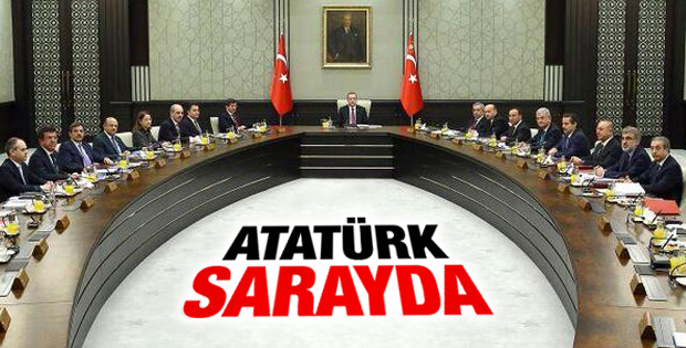 Erdoğan'ın başkanlığındaki Bakanlar Kurulu'ndan ilk kare