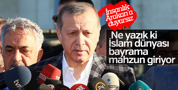 Cumhurbaşkanı Erdoğan Hz. Ali Camii'nde
