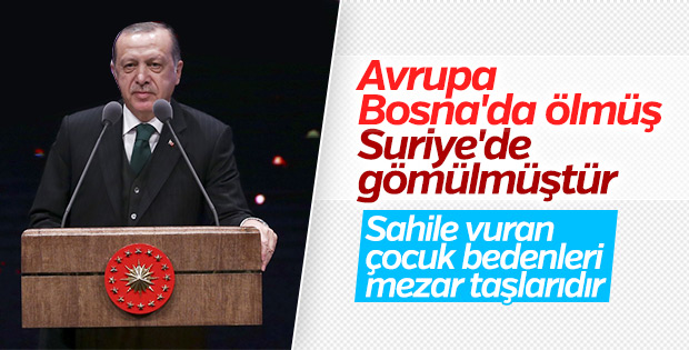 Cumhurbaşkanı'nın Aliya'yı Anma Programı konuşması
