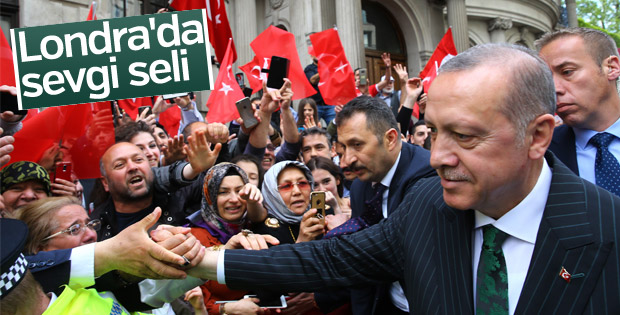 Cumhurbaşkanı Erdoğan İngiltere'de