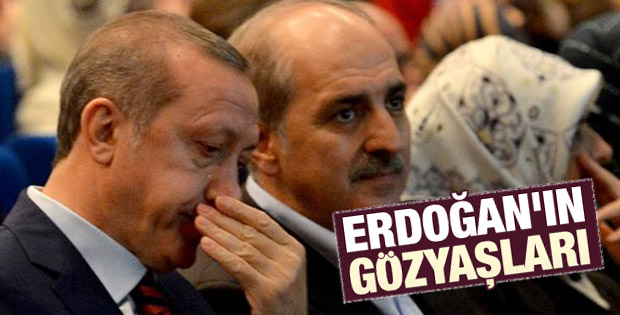 Erdoğan 28 Şubat programında gözyaşlarına hakim olamadı