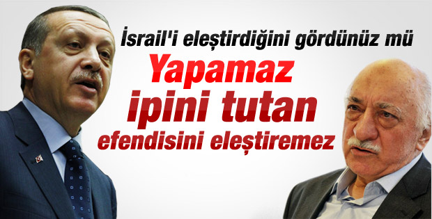 Erdoğan'dan Gülen'e çok sert İsrail tepkisi İZLE
