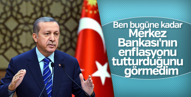 Başkan Erdoğan MB'nin öngörüsüzlüğüne dikkat çekti