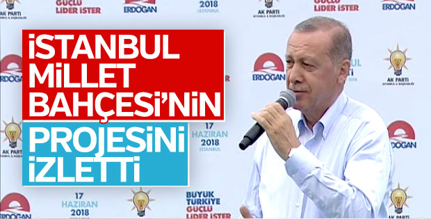 Cumhurbaşkanı'nın Büyük İstanbul Mitingi konuşması