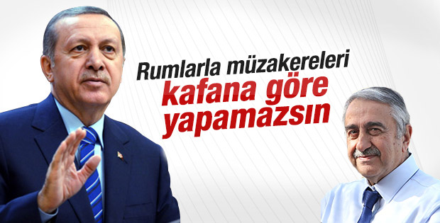 Erdoğan'dan KKTC Cumhurbaşkanı Akıncı'ya bir tepki daha