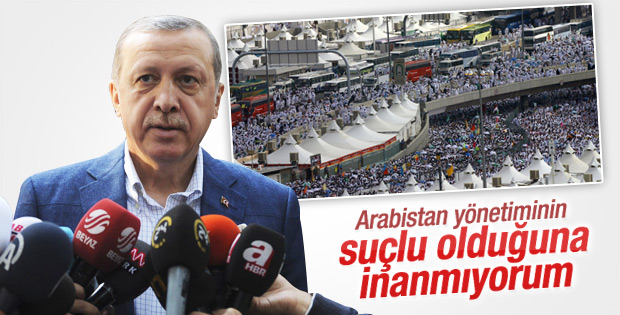 Cumhurbaşkanı Erdoğan'dan Hac faciası açıklaması