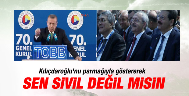 Başbakan Erdoğan'ın TOBB konuşması