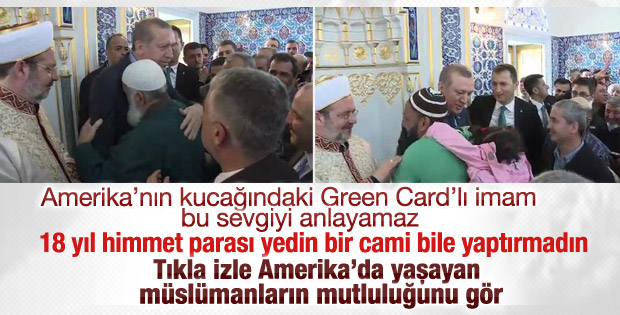 ABD'de yaşayan müslümanların Erdoğan sevgisi