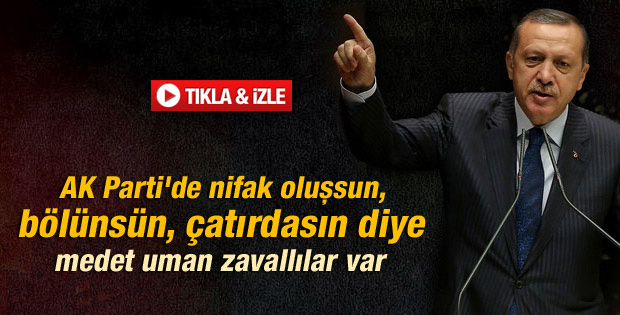 Erdoğan: AK Parti çatırdasın diye bekleyen zavallılar var - izle