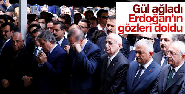 Abdullah Gül'ün babası son yolculuğuna uğurlandı