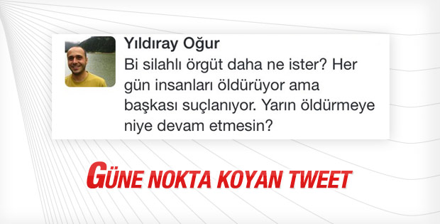 PKK vuruyor Erdoğan suçlanıyor