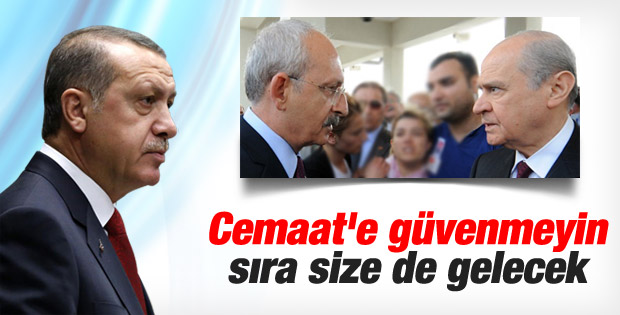 Erdoğan: O çete CHP ile MHP'yi arkalarından hançerleyecek İZLE