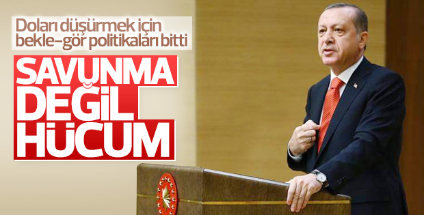 Erdoğan ekonomik sıkıntıları aşmanın yolunu söyledi