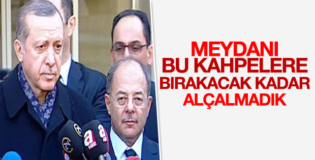 Erdoğan'dan terör saldırısıyla ilgili açıklama