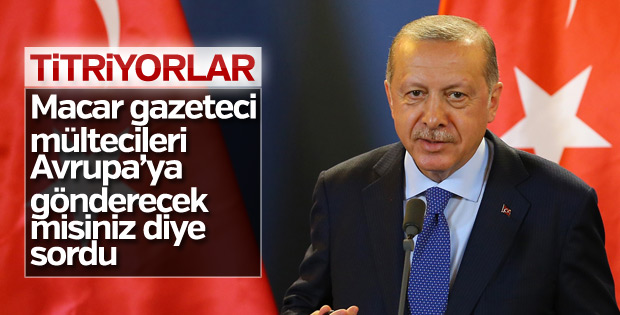 Başkan Erdoğan: Türkiye'de 4 milyon mülteci var