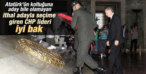 Cumhurbaşkanı Erdoğan Anıtkabir'i ziyaret etti İZLE