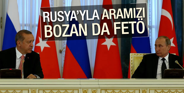 Erdoğan ile Putin Türk-Rus iş adamlarıyla yemekte buluştu