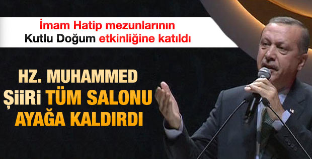 Erdoğan İHL Mezunları Derneği etkinliğinde konuştu
