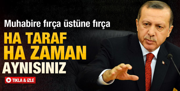 Erdoğan'dan Zaman muhabirine fırça - izle