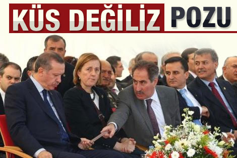 Erdoğan'la Günay'dan küs değiliz fotoğrafı