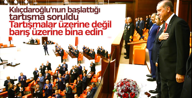 Erdoğan'dan Meclis'teki tartışmalara ilişkin açıklama