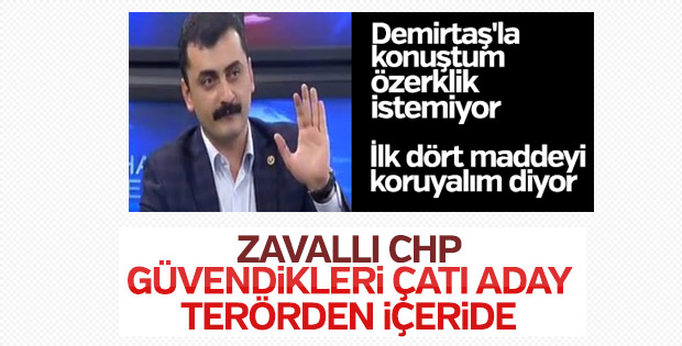 Eren Erdem, Demirtaş'la görüşmesini anlattı