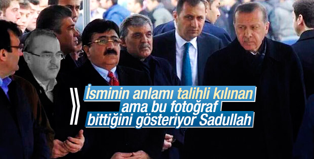Erdoğan'dan Sadullah Ergin'e sen bittin bakışı