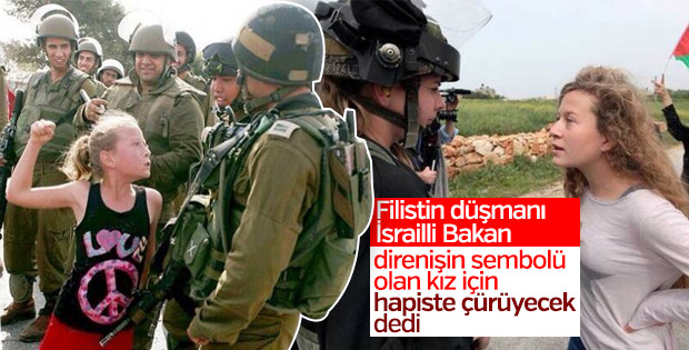 İsrailli Bakan'dan Filistin kahramanına küstah sözler