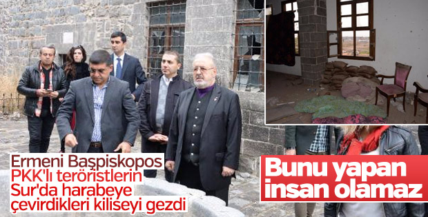 Ermeni Başpiskopos Sur'da