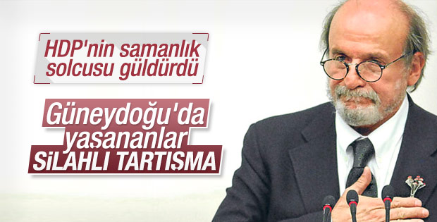 Ertuğrul Kürkçü terör eylemlerine silahlı tartışma dedi