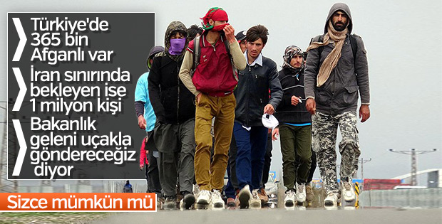 Erzurum'a gelen Afganlar sınır dışı edilecek