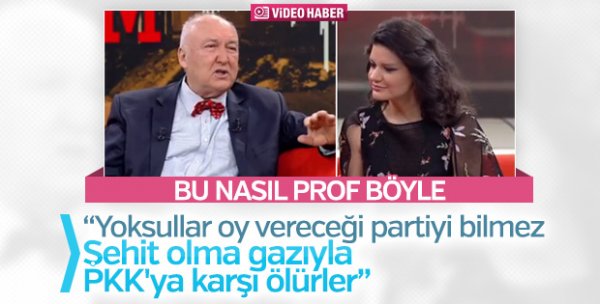 Prof. Ahmet Ercan insanları aşağıladığı sözleri savundu