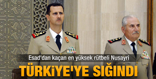 Esad'ın Savunma Bakanı Türkiye'ye sığındı