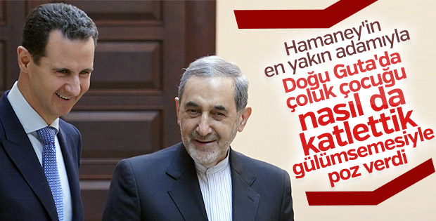 Esad Doğu Guta katliamının keyfini çıkarıyor