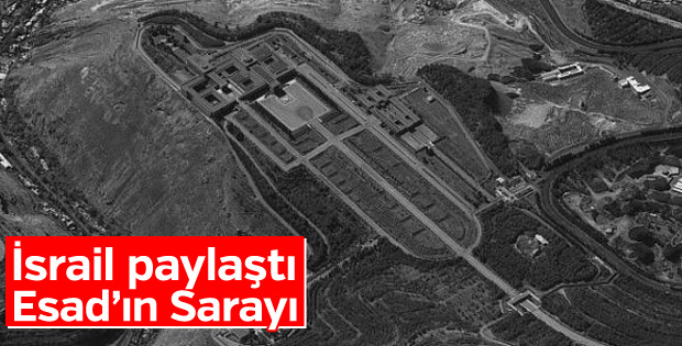 İsrail Esad'ın sarayının uydu fotoğraflarını yayınladı