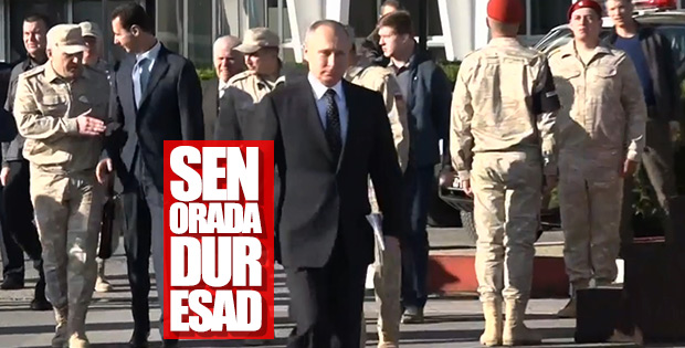 Esad'a Rus generalden müdahale