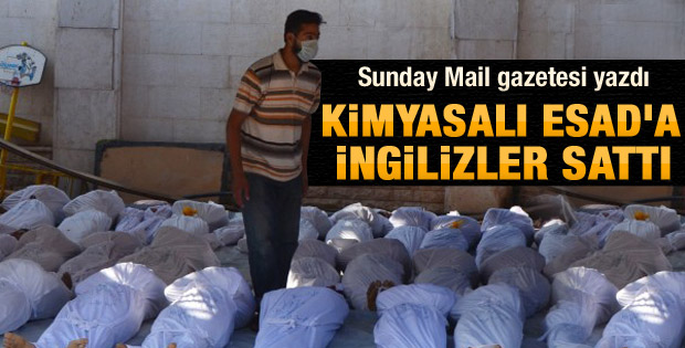 Esad'a kimyasalı İngiltere sattı
