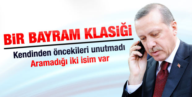 Erdoğan eski cumhurbaşkanı ve başbakanları aradı