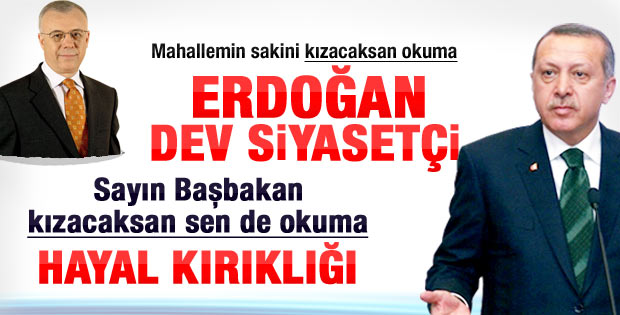 Özkök: Sayın Başbakan kızacaksan okuma