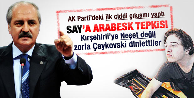 Numan Kurtulmuş'tan Fazıl Say'a tepki