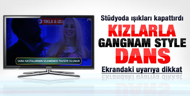 Adnan Oktar karanlıkta dans etti - Video