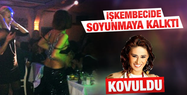 Yıldız Tilbe sarhoş oldu soyundu